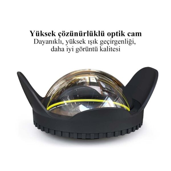 Sea Frogs 67mm. Optik Balık Gözü Lens