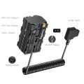 SmallRig 4884 D-Tap - Çift Taraflı NP-F Sahte Pil Güç Kablosu