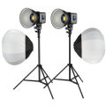 PDX SD80D Bi-Color LED İkili Işık Ayaklı, Balon Softbox Kit