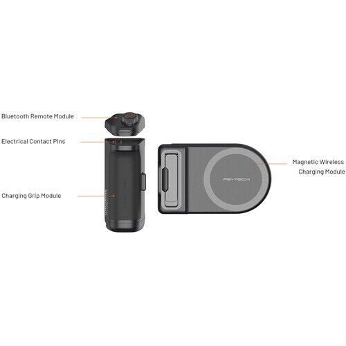 PGYTECH MagCam Phone Grip (Classic Black) | Manyetik Telefon Grip