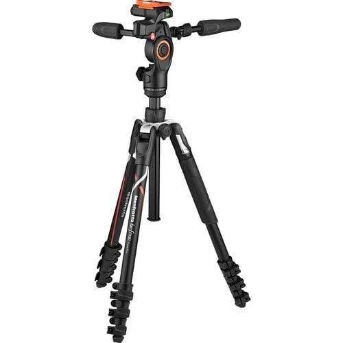 Manfrotto MKBFRLA-3W Befree Serisi Alpha Uyumlu Plate'li 3yönlü Seyahat Tripod Kiti Çantalı